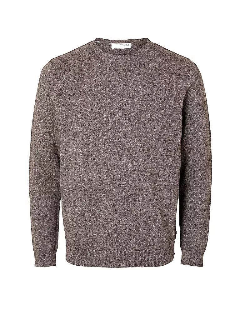 SELECTED Pullover SLHBERG  braun