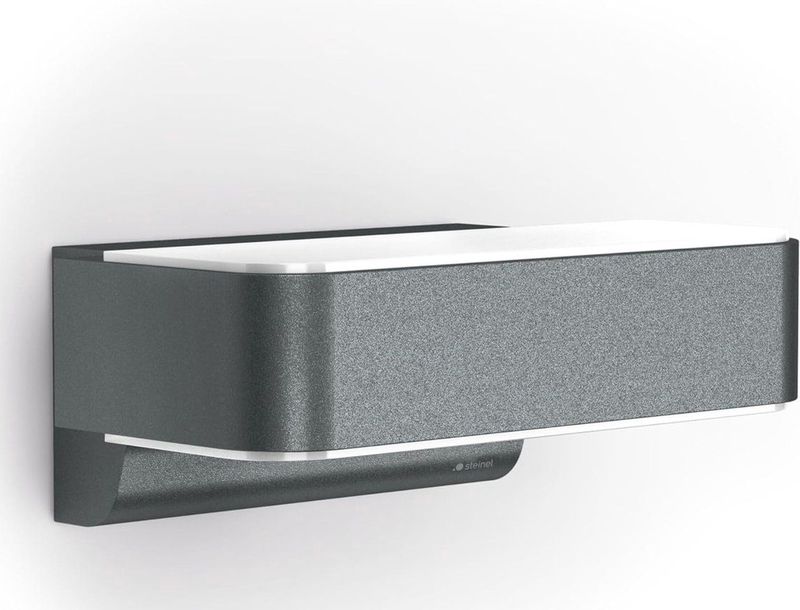 LED Wandlamp - Antraciet - Buitenlamp - IP44 - Bluetooth Sensor