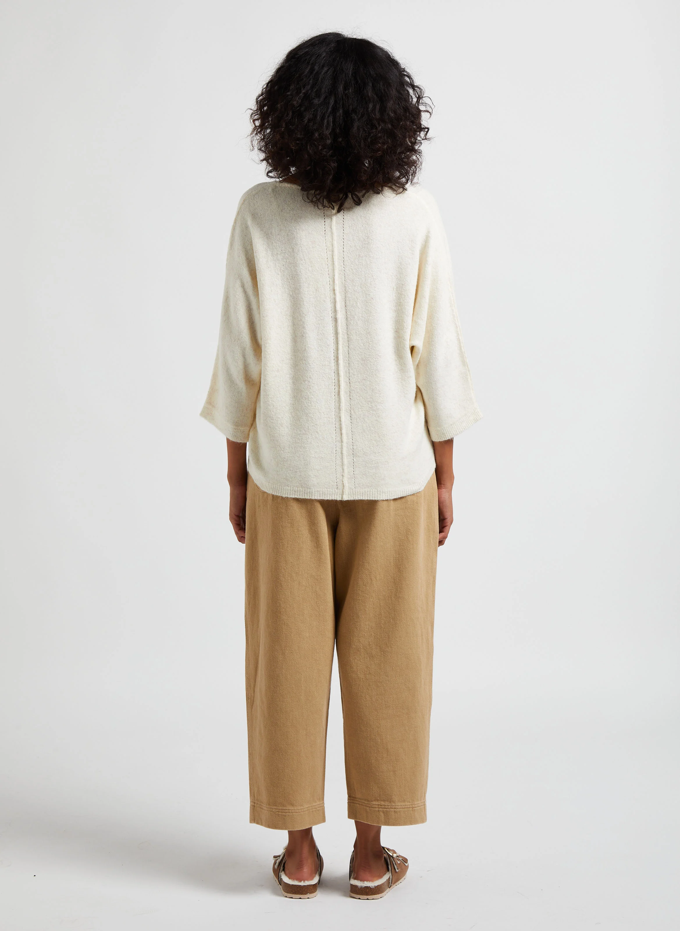 LA TURENNE - Ceinture en cuir lisse | Marron