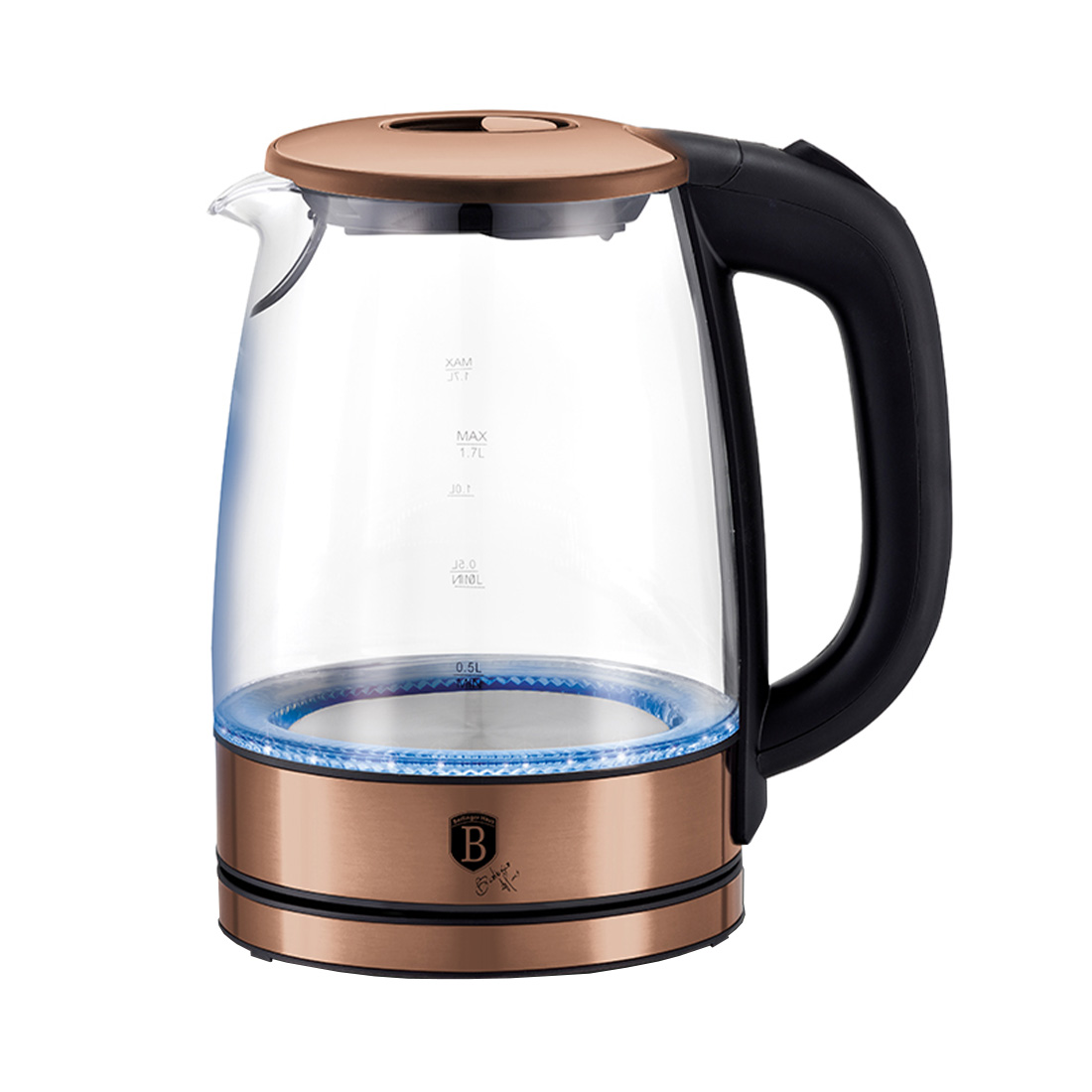 Berlinger Haus Wasserkocher 1.7 Liter Metallic Line Rose Gold Edition
