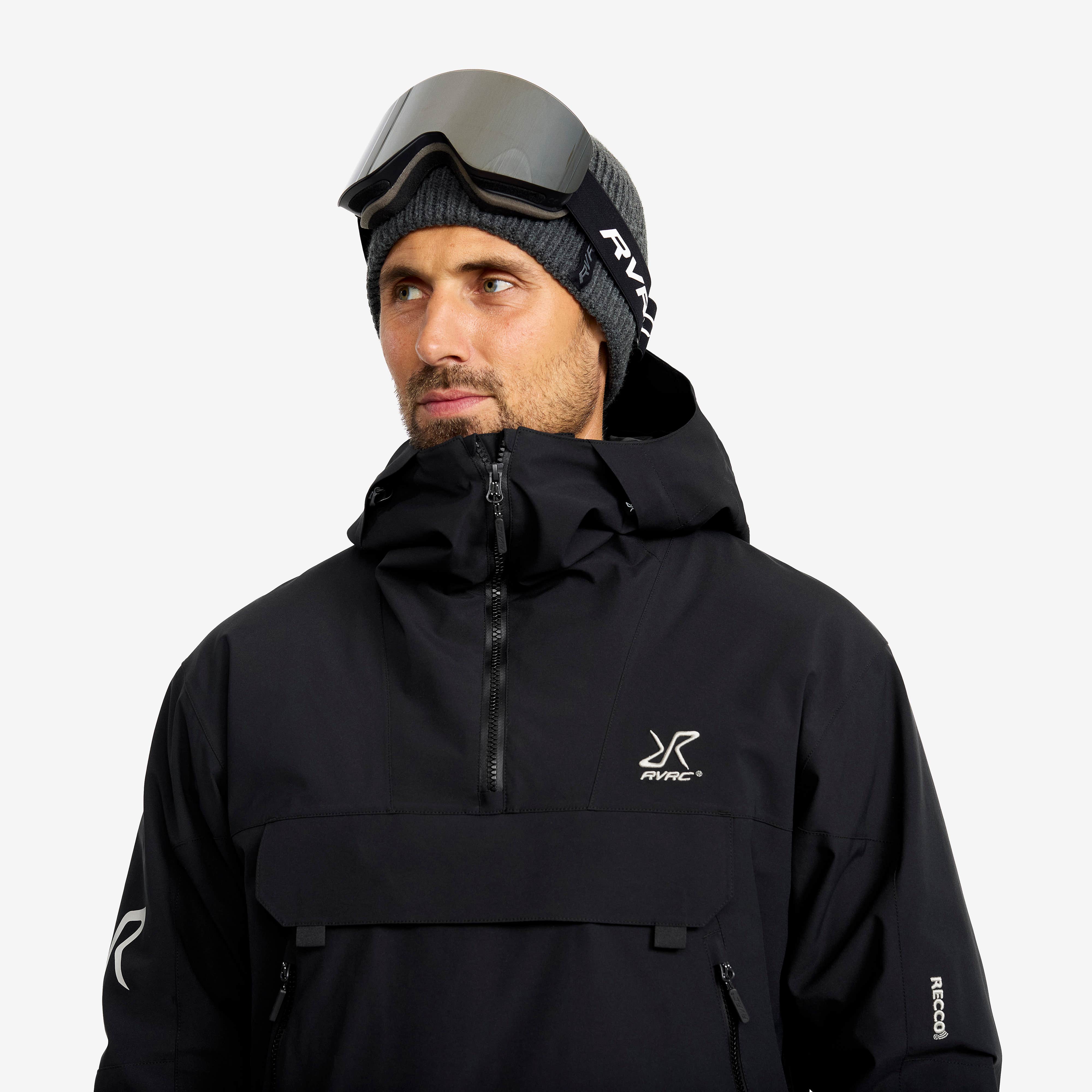 Halo 2L Insulated Ski Anorak Herre Black