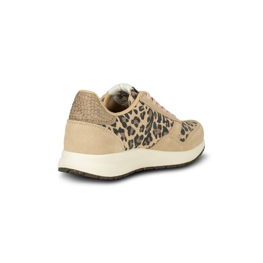 Woden Nicoline Suede Sneakers, Leopard, 40