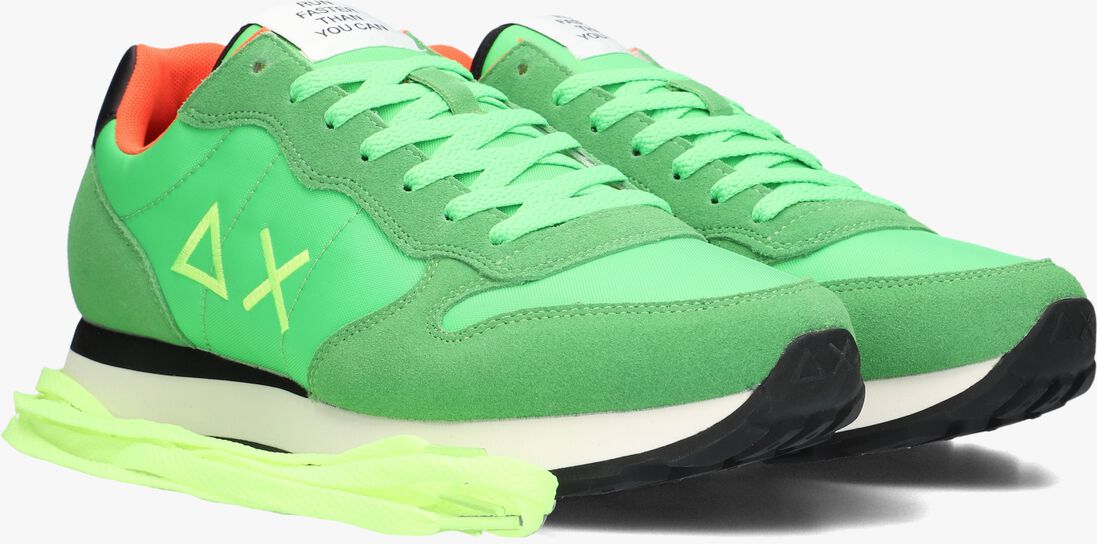 SUN68 groene sun68 lage sneakers tom solid nylon men