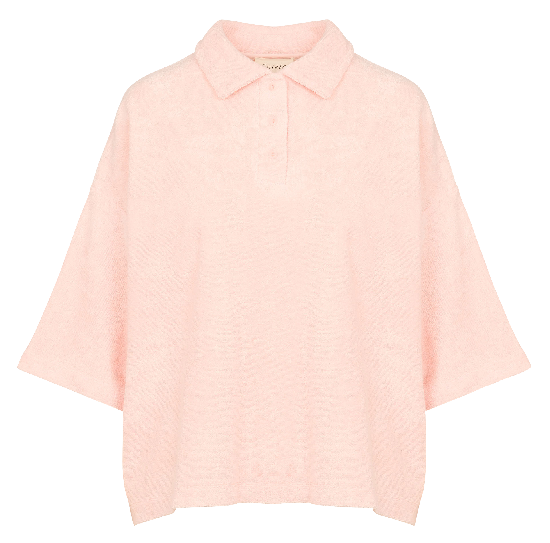 Polo éponge en coton| Rouge