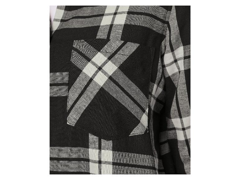 Flanellen dames blouse