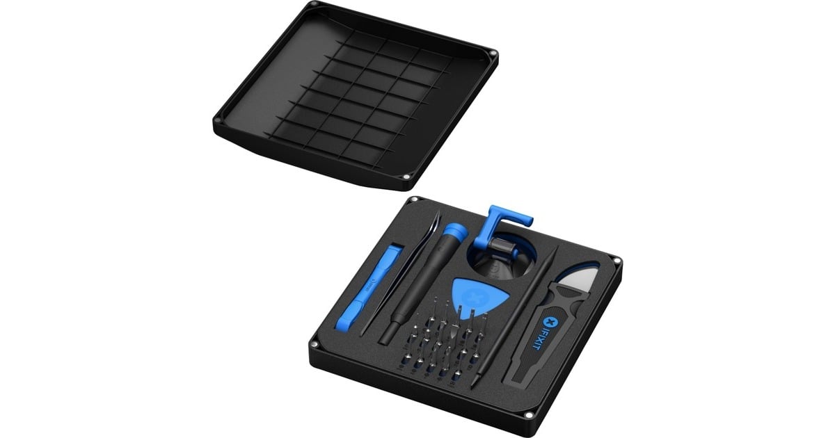 iFixitEssential Electronics Toolkit gereedschapsset  (Zwart/blauw)