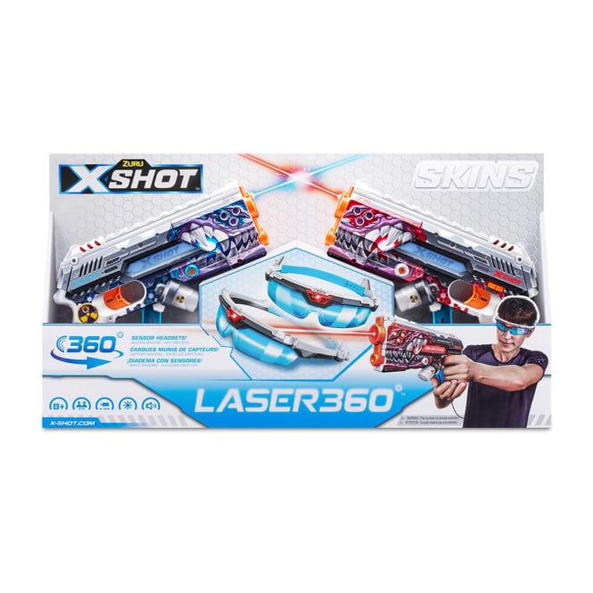 XShot - Skins Laser 360° Blaster Set