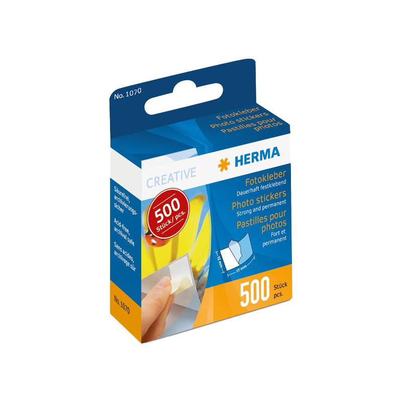 Herma Fotokleber, 500 Stück, 500 Stück