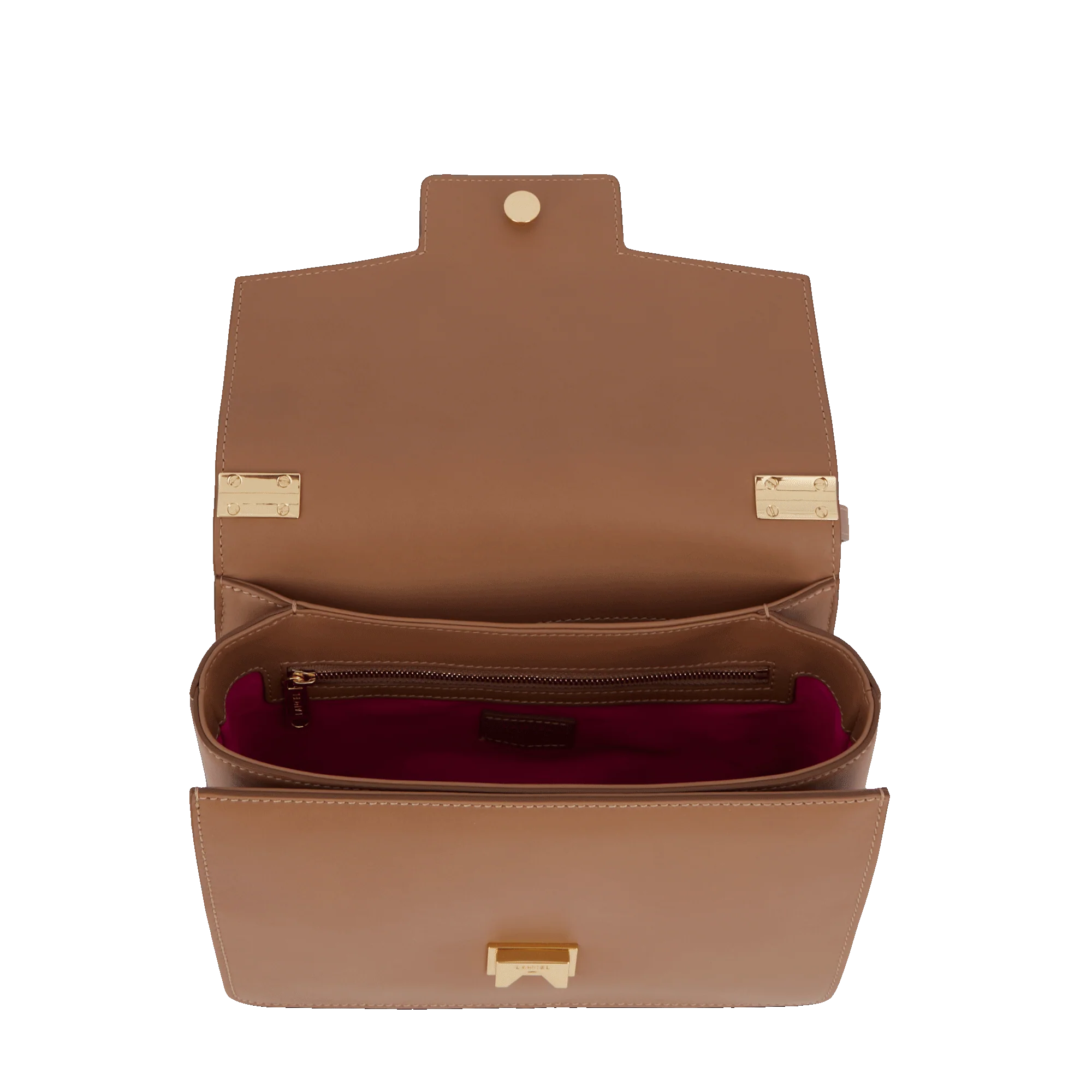 Sac rabat Roxane de Lancel-Granit/Doré