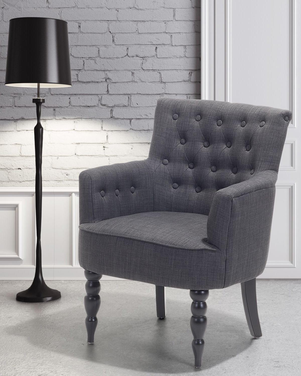 Fauteuil ALESUND Stof Donkergrijs