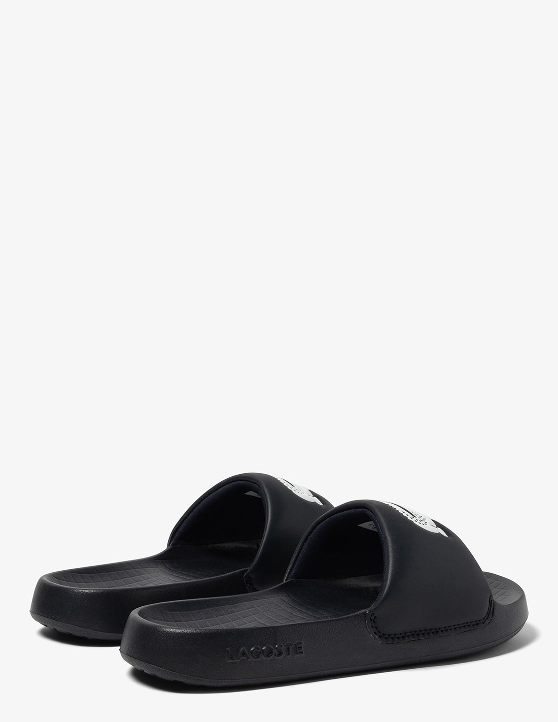 lacoste Claquettes homme serve slide noir