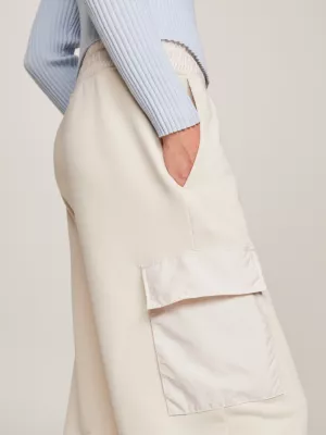 Calças cargo oversized para corrida