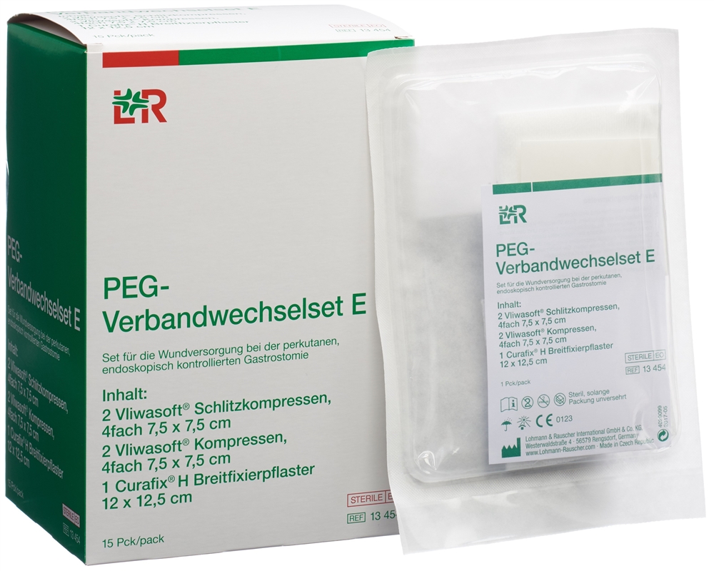 Raucoset PEG-Verbandwechselset 15 Stk