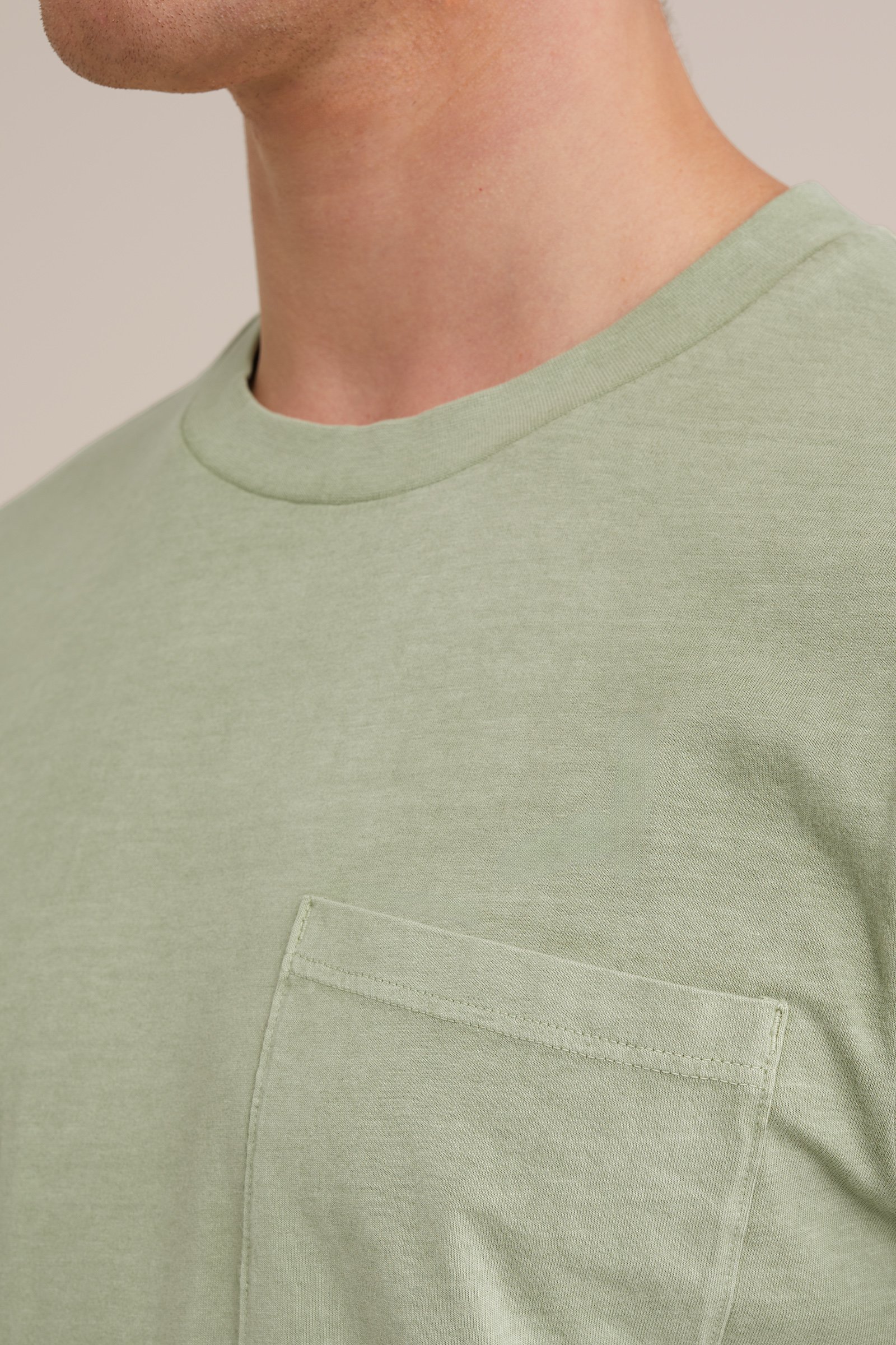 vintagelook T-shirt WE Fashion Lichtgroen