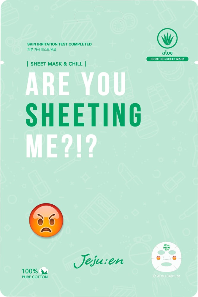 Jeju:en Are You Sheeting me?!? Mask