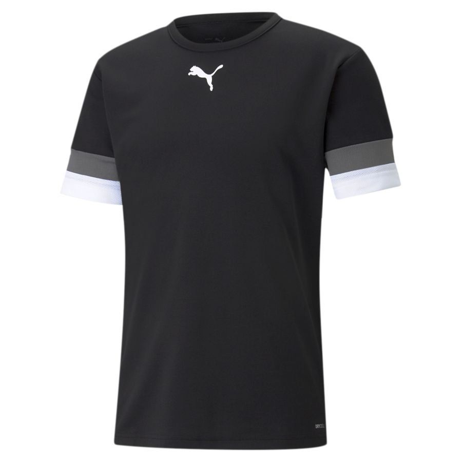 PUMA Maillot teamRISE - Noir/Gris/Blanc