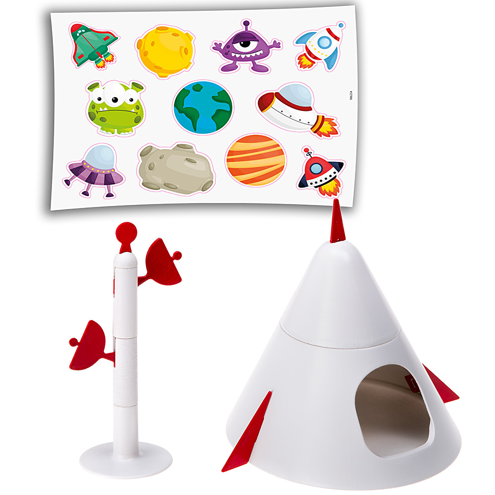 Cage pour hamsters et souris mini duna space pour accessoires et adhésifs inclus