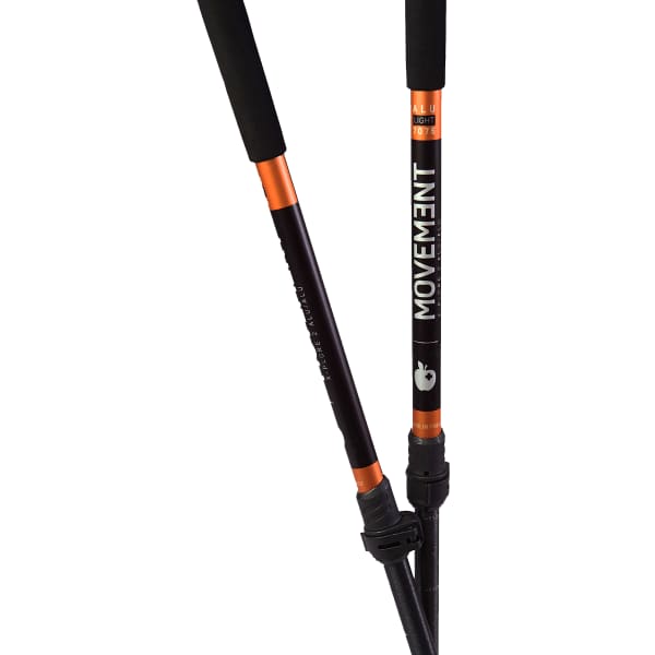 Bâton ski de randonnée MOVEMENT X-PLORE 2 ALU BLACK/ORANGE