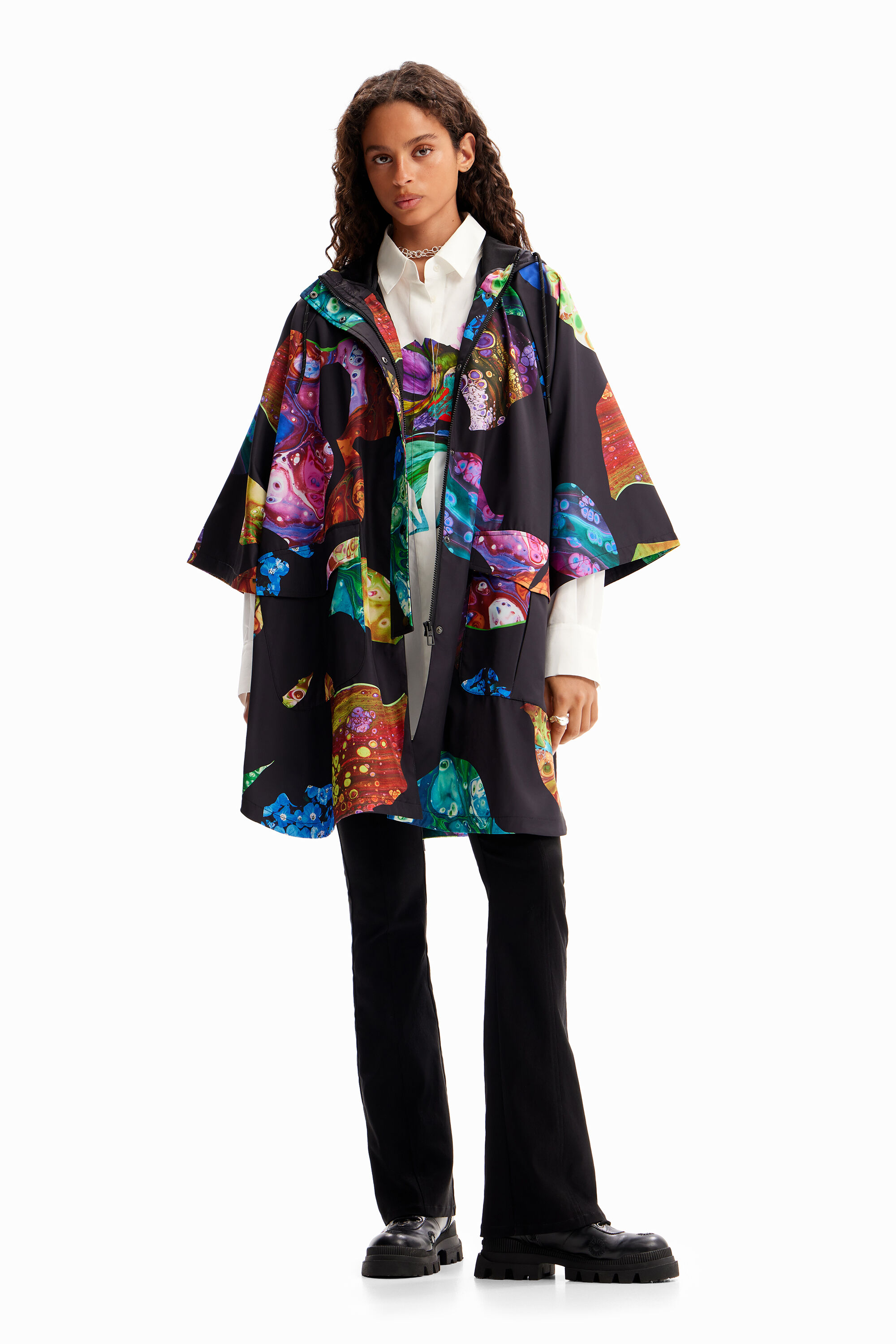 Imperméable capuche M. Christian Lacroix