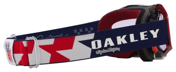 Masque Oakley Airbrake MX x Troy Lee Designs RWB Stars / Prizm Low Light / Ref : OO7046-G3