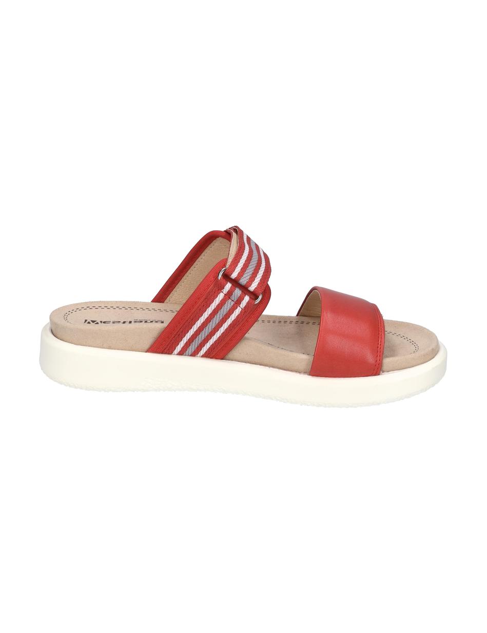 Sandale Albi 04, rot-kombi