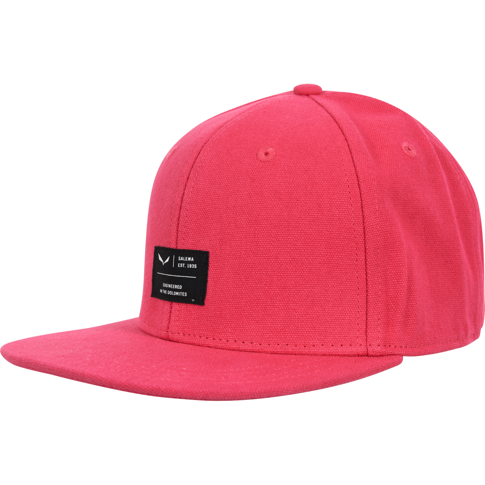 Salewa Puez Canvas Flat Cap Uni, rot, OS