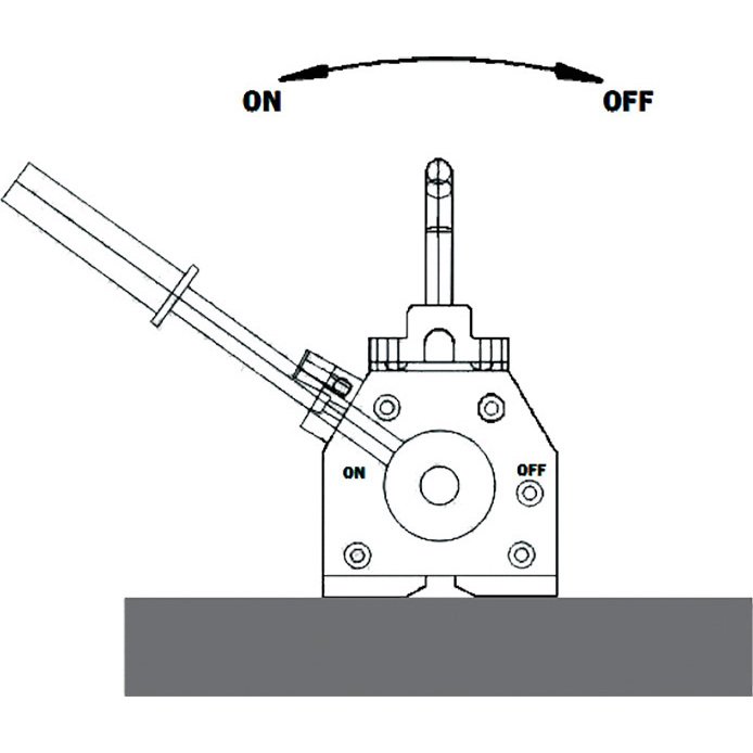 Porteur magnétique LM-B – Capacité de 0,3 à 1 tonne