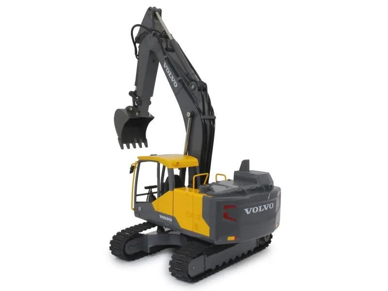 Jamara Volvo EC160E Metal 1:16 gravemaskine med grab og nedbrydningshammer