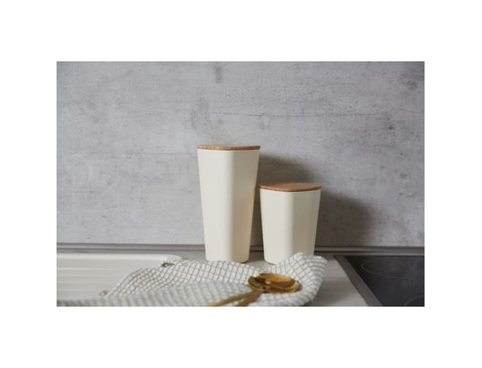 WENKO - Boîte alimentaire Boîte de conservation aliment scandi derry - 1 l - beige