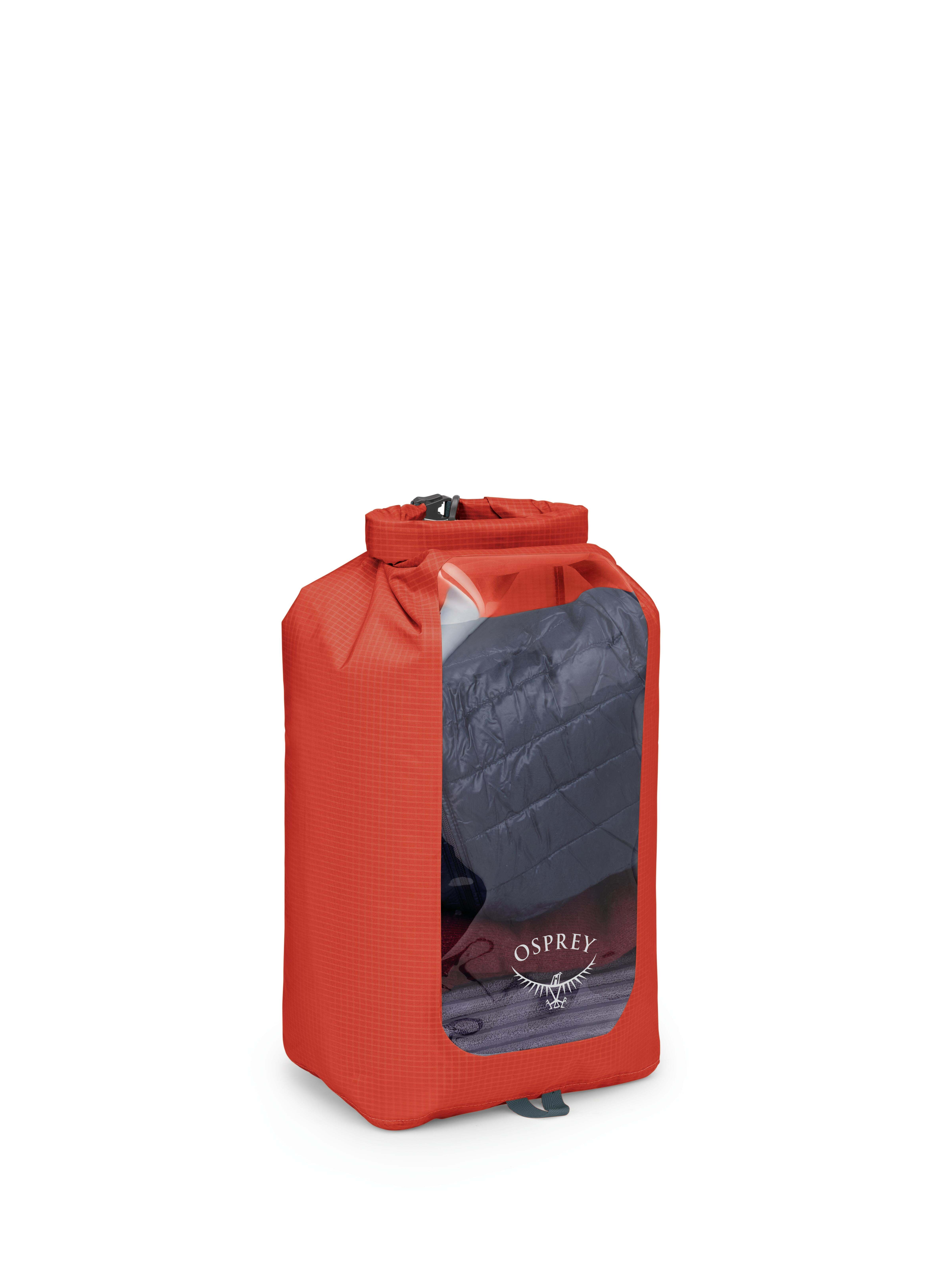 Osprey Dry Sack Window, 20L<br>Vanntett pakkpose med vindu
