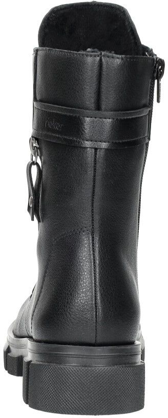 Rieker Veterschoenen hoog zwart