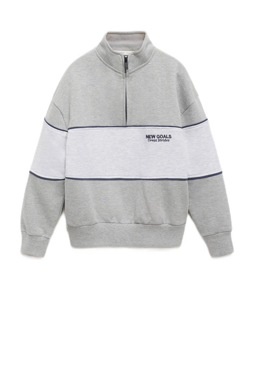 Mango Kids sweater grijs