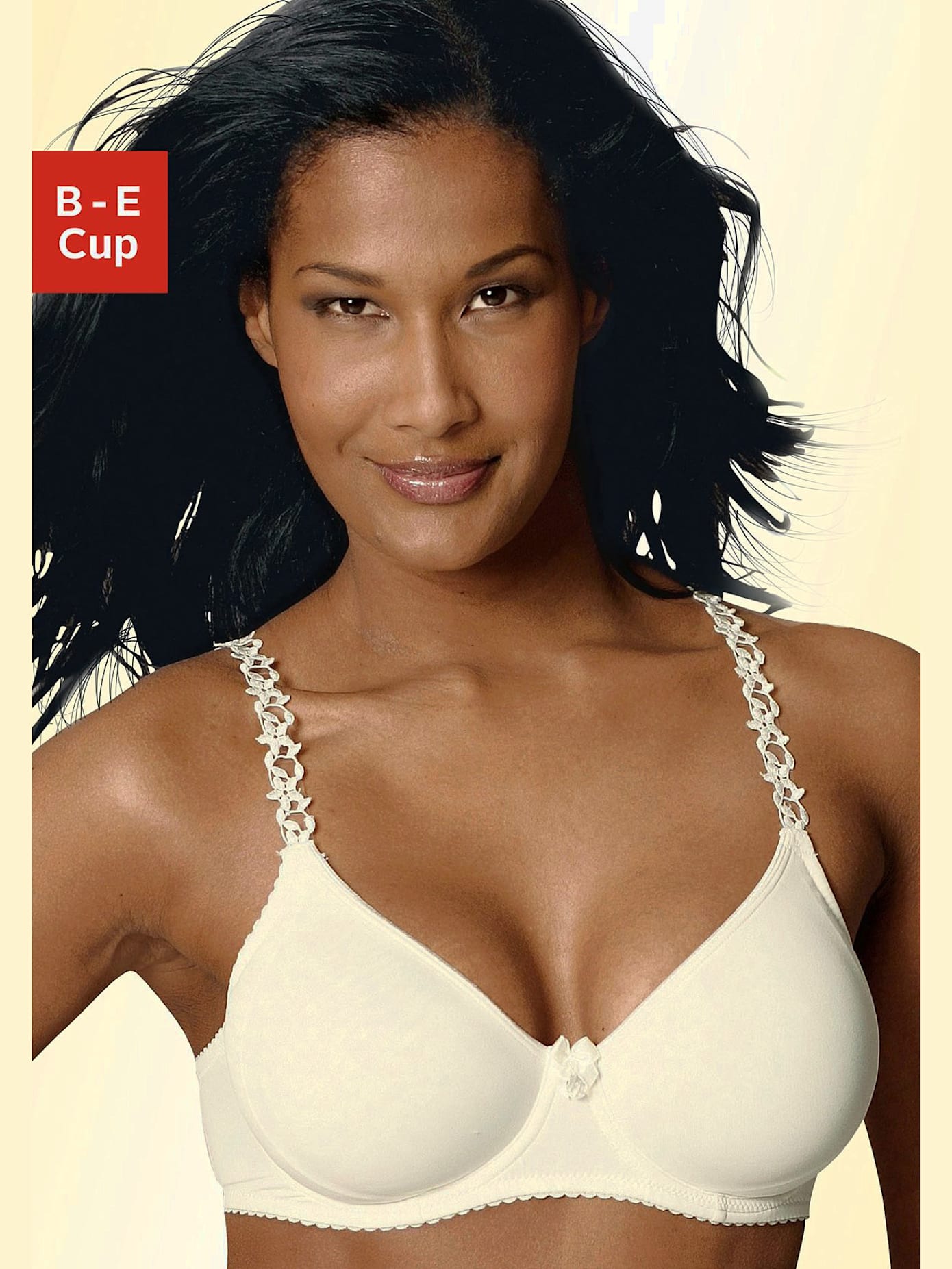 Soutien-gorge spécial t-shirt soutien-gorge à armatures avec bonnets préformés sans couture en matière microtouch douce