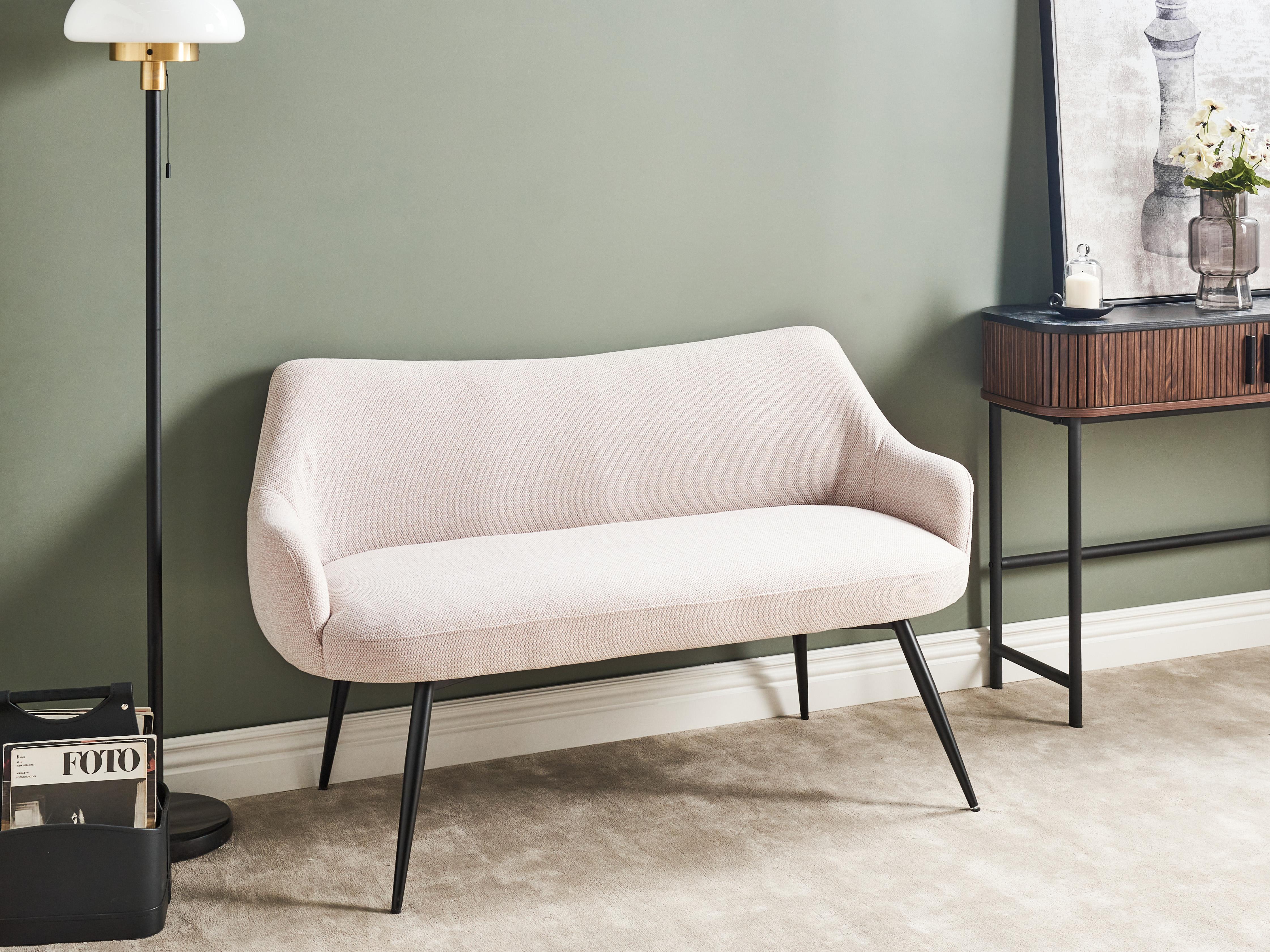 Bank 2-zits ARENDAL Stof Beige