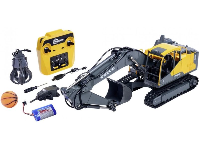 Carson Bagger Volvo EC160E 1:16 RTR Metall Raupenbagger