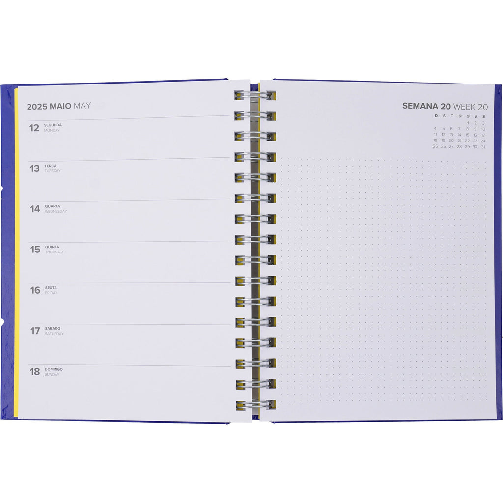 Agenda A5 2025 16 neses Semanal Power Note!