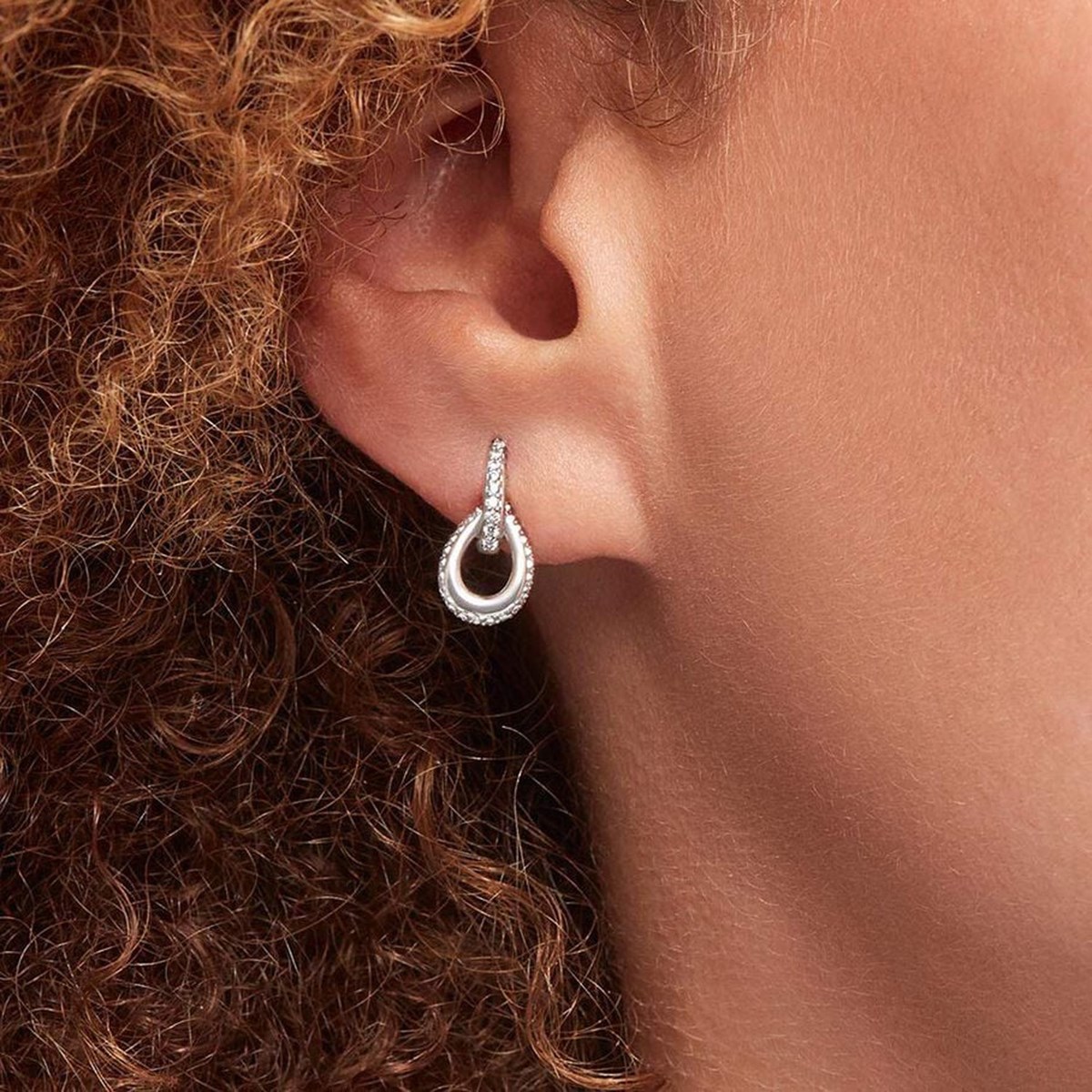 Boucles d'oreilles Agaha Gemini argent