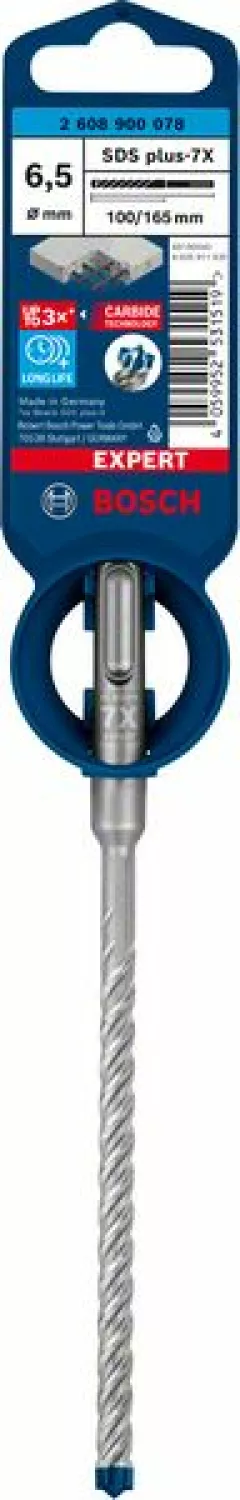 Bosch 2608900078 EXPERT Hamerboor SDS plus-7X - 6,5x100x165mm