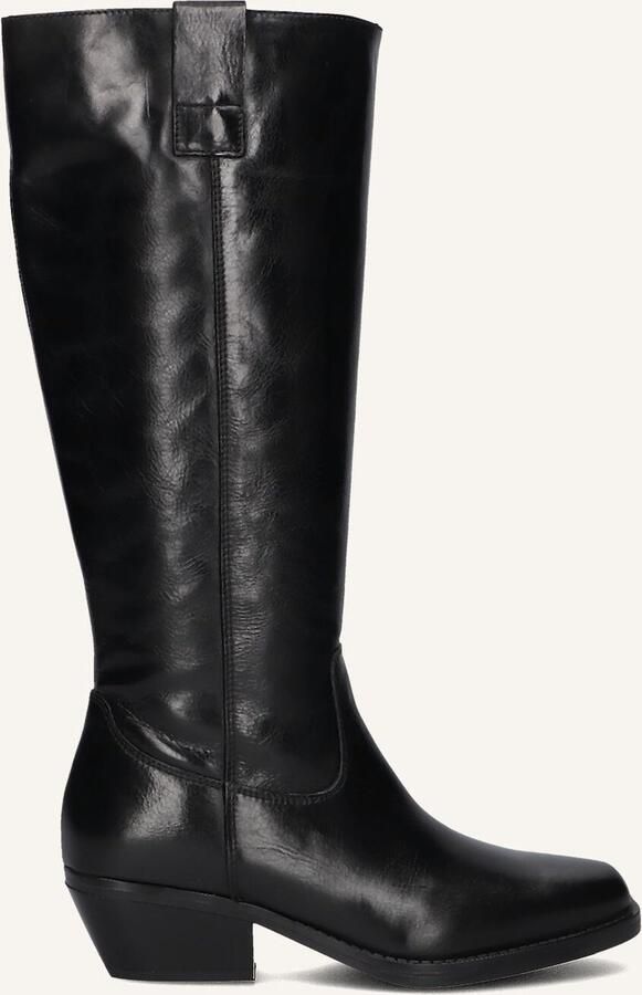 BLASZ Hoge Laarzen Dames 2dotta210 Maat: 37 Materiaal: Leer Kleur: Zwart