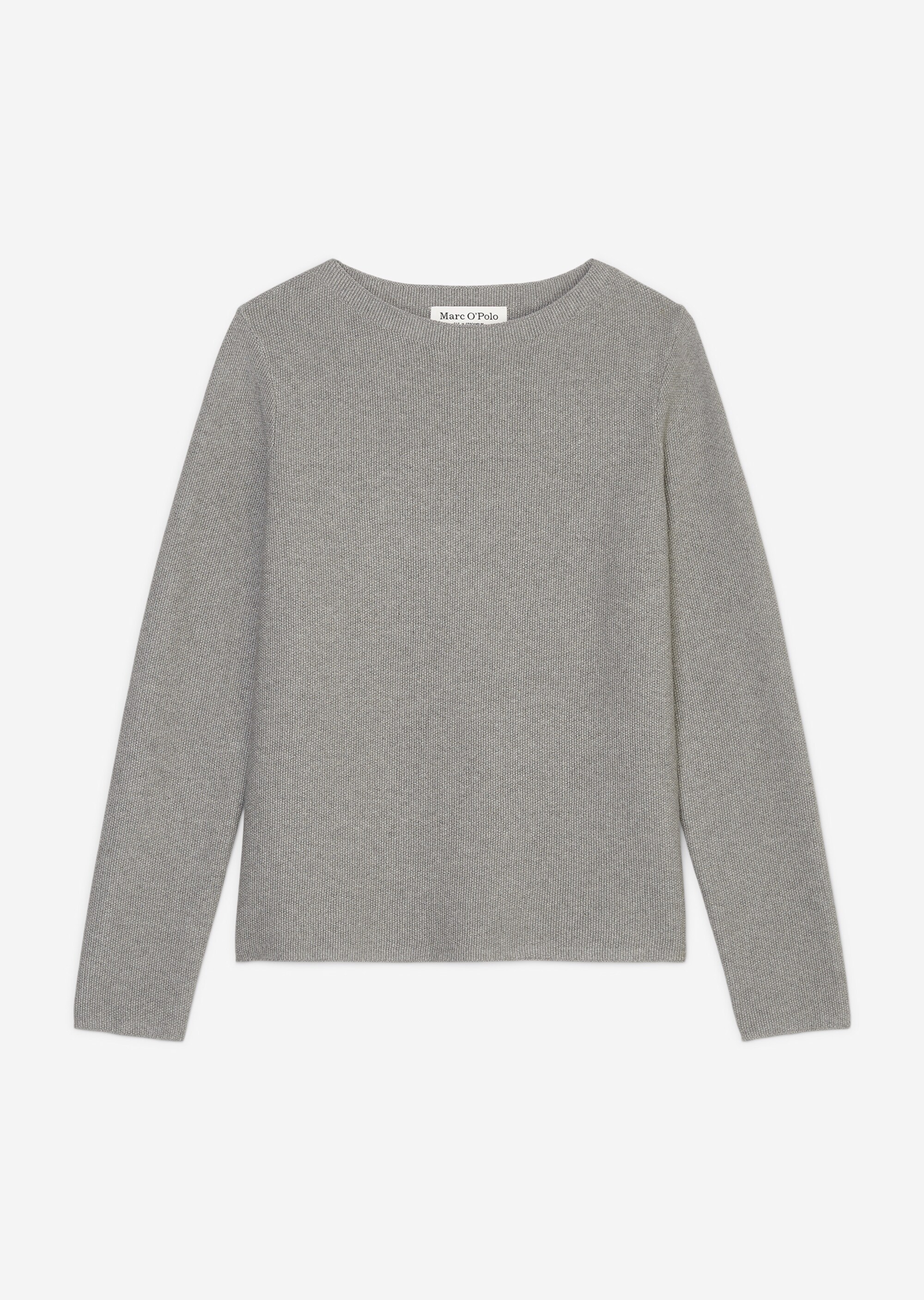 Pullover mit Reiskorn-Struktur aus softem Organic Cotton
