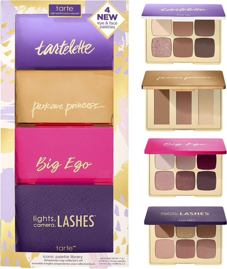 Tarte Iconic palette library Amazonian clay collector's set