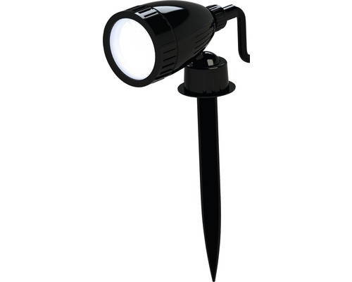 Buitenspot 3W 200 lm 3000K met grondpen zwart