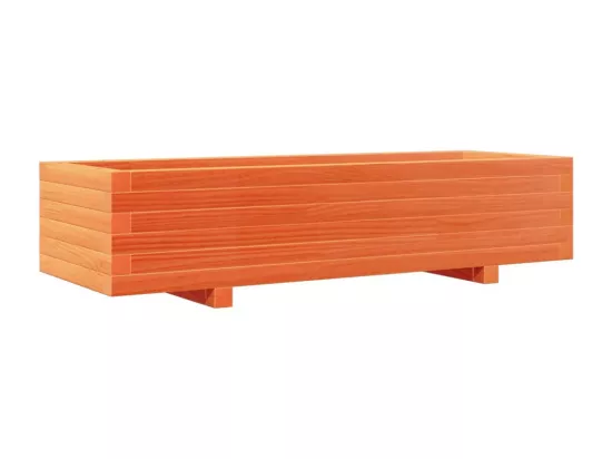 Jardinière bac lit surélevé bois marron 110 x 40 x 45438 cm 02_0038430