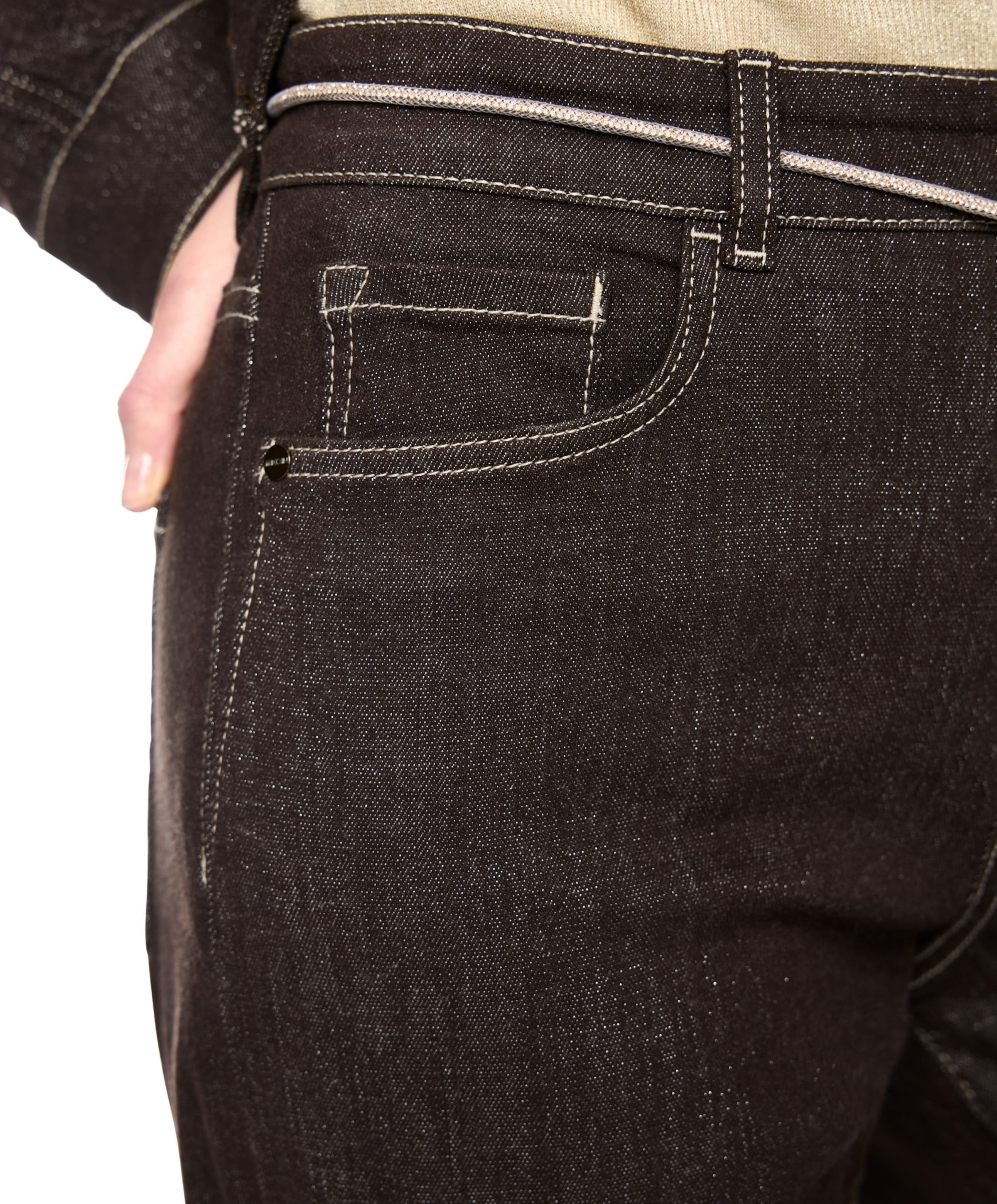 Marc Cain WARRI dames jeans bruin