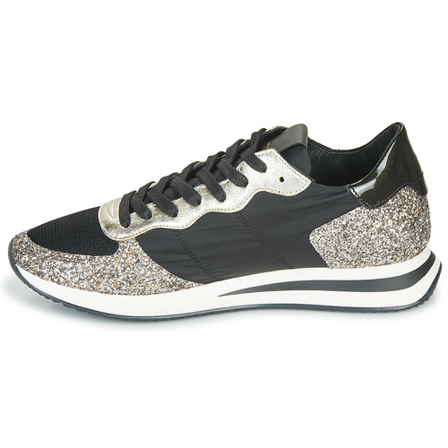 Philippe Model - TROPEZ X BASIC Negro / Plateado