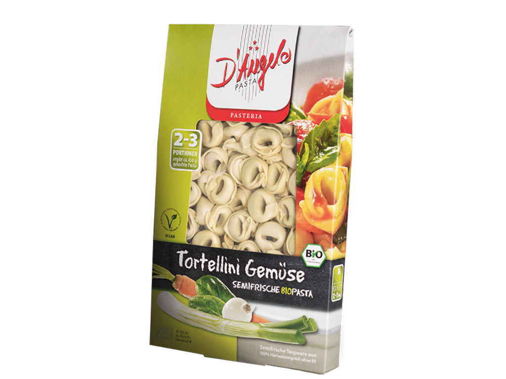 TORTELLINI D`ANGELO VEGETAIS BIO 250G