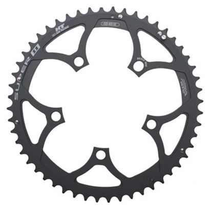 PLATEAU ROUTE 5BRA D.110 MICHE ULTRA TORQUE 52DTS POUR CAMPA EXTERIEUR GRIS ALU 11V.