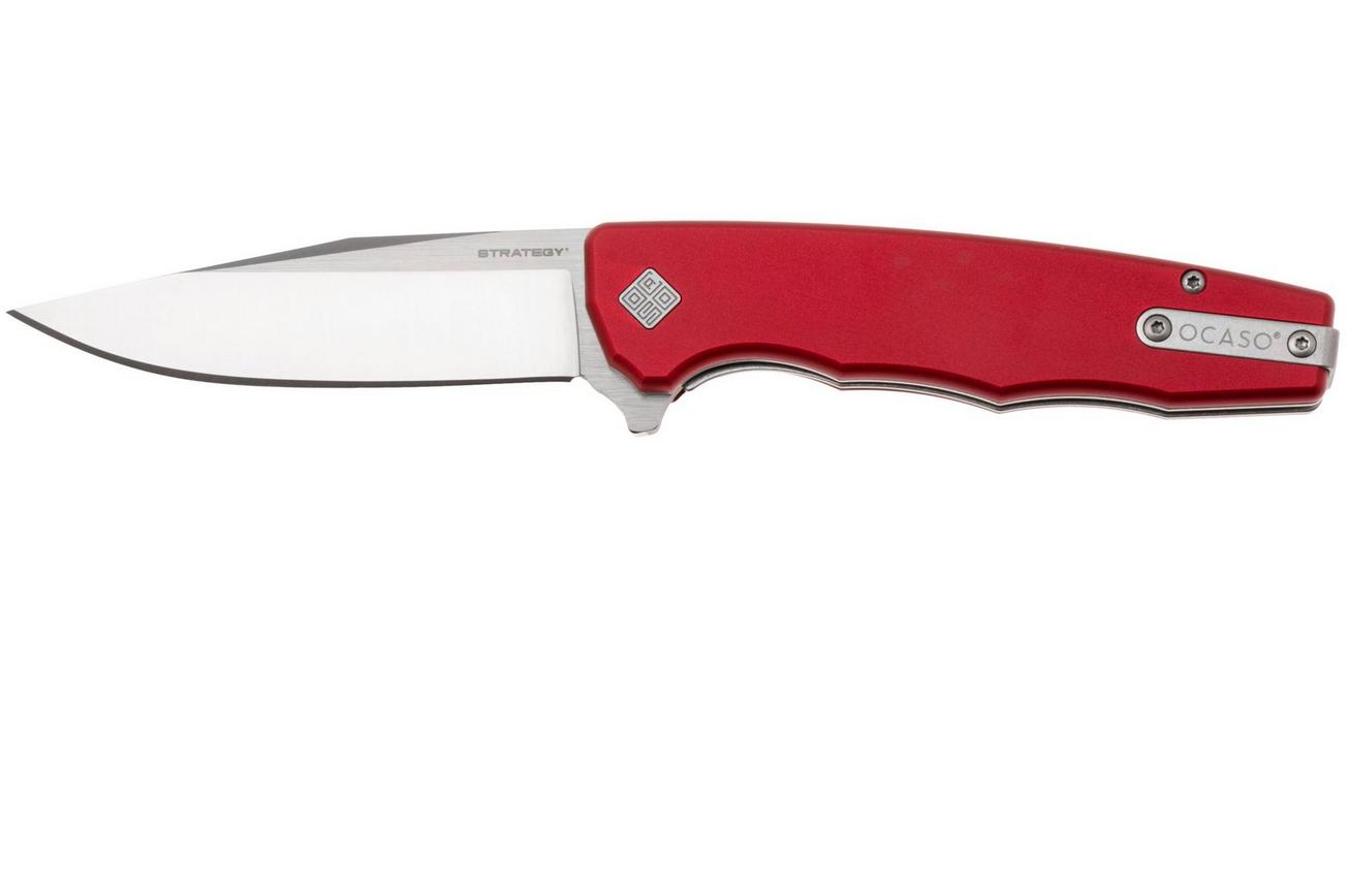 Ocaso Strategy 29RDS, Satin K110, Red Aluminium, zakmes, Mike Wallace design