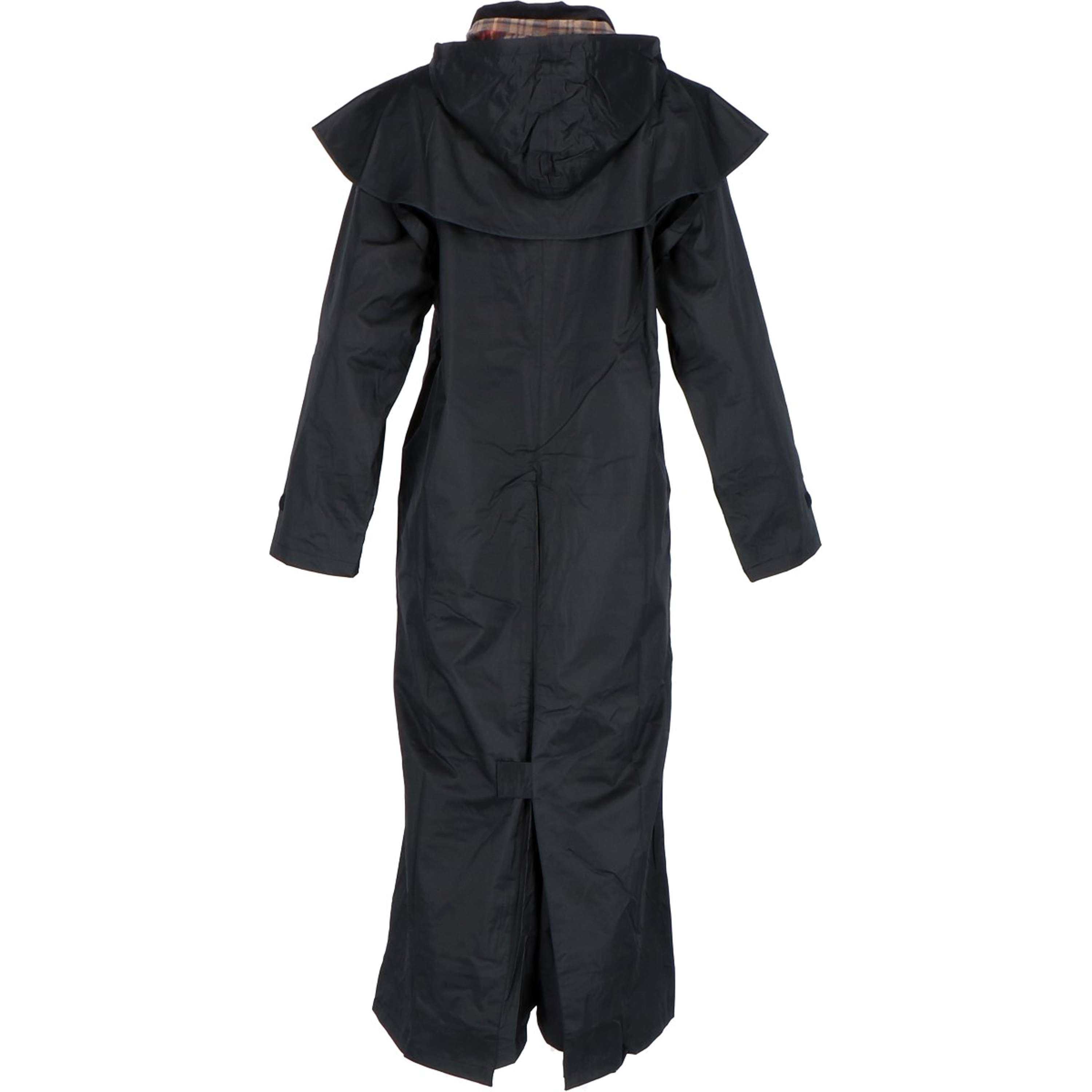 Scippis Black Roo Stockman Coat Zwart