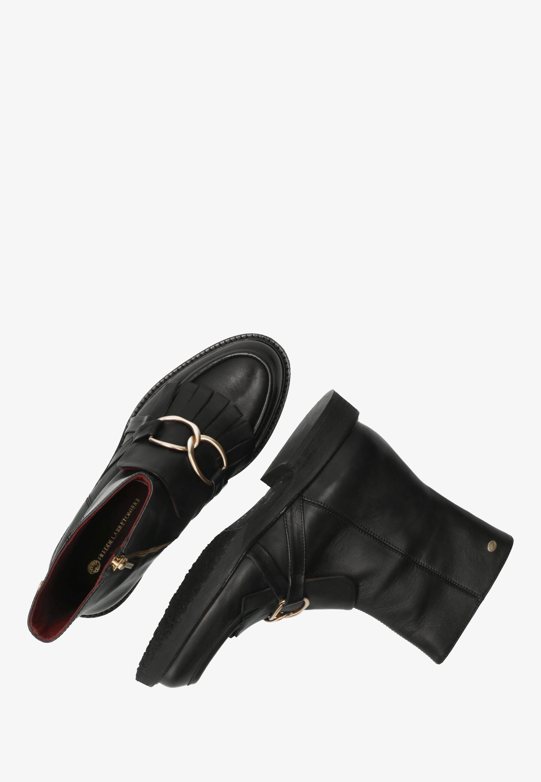 PARIS HAY ankle boot leather Black
